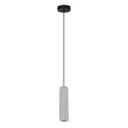 Sospensione Italux Ander grigia alluminio GU10 10W
