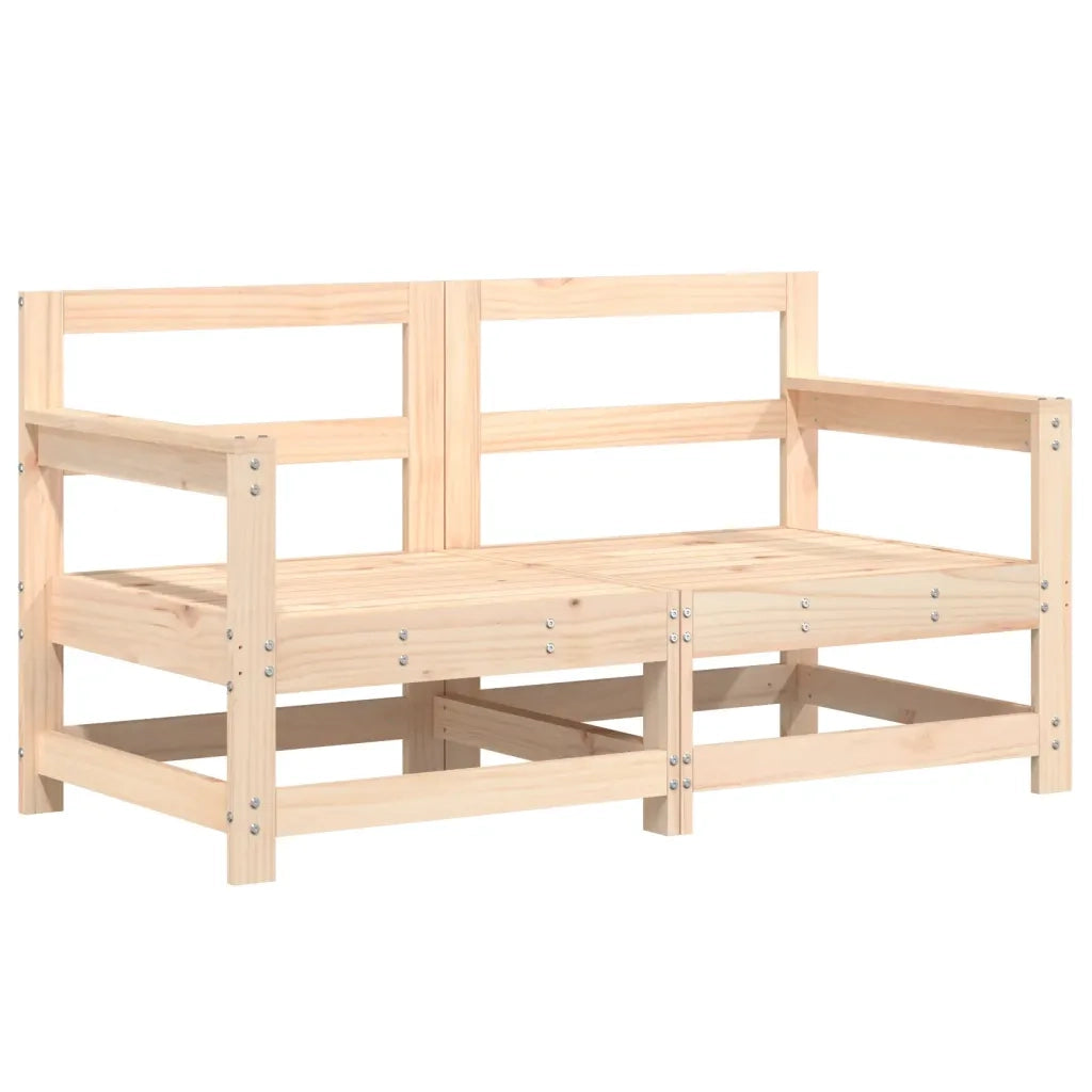 Set Salotto da Giardino 7 pz in Legno Massello di Pino 3186417