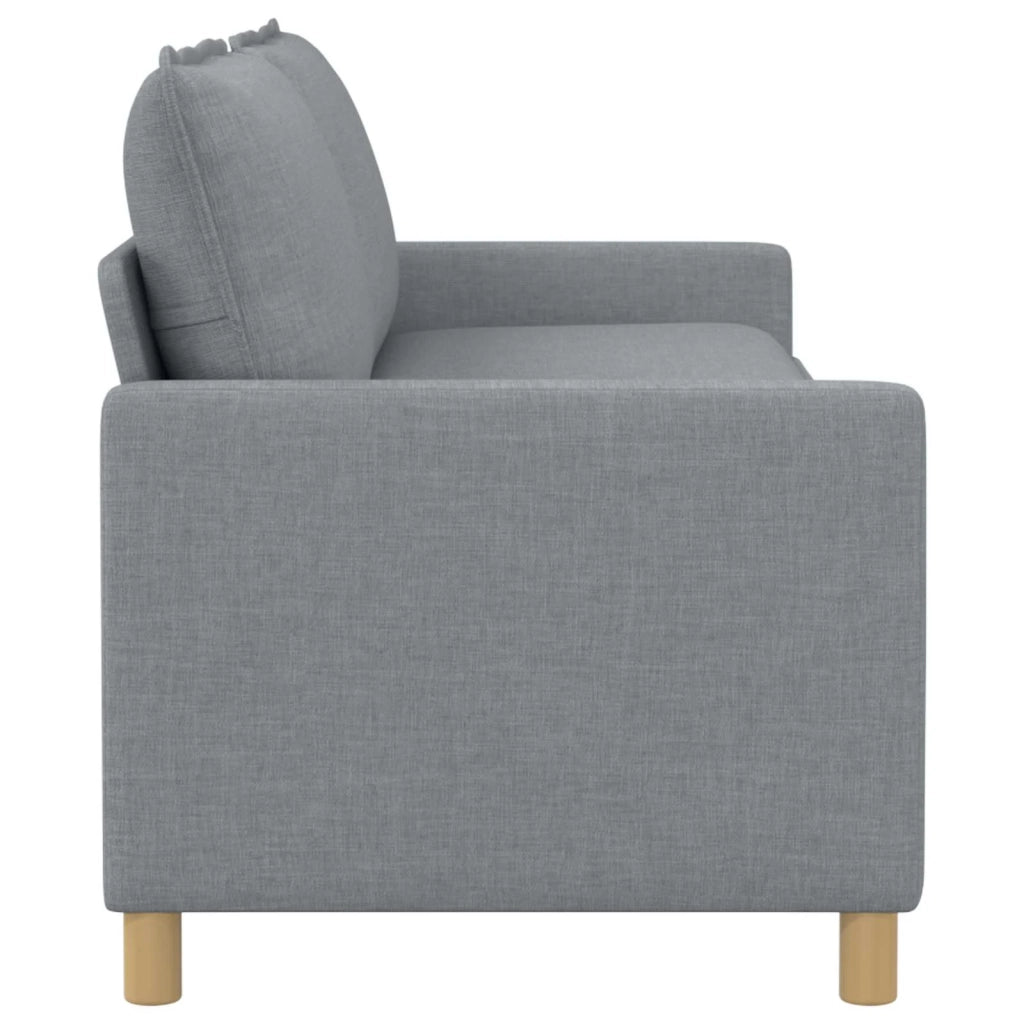 Divano Grigio Chiaro 196 x 81 x 87,5 cm Tessuto
