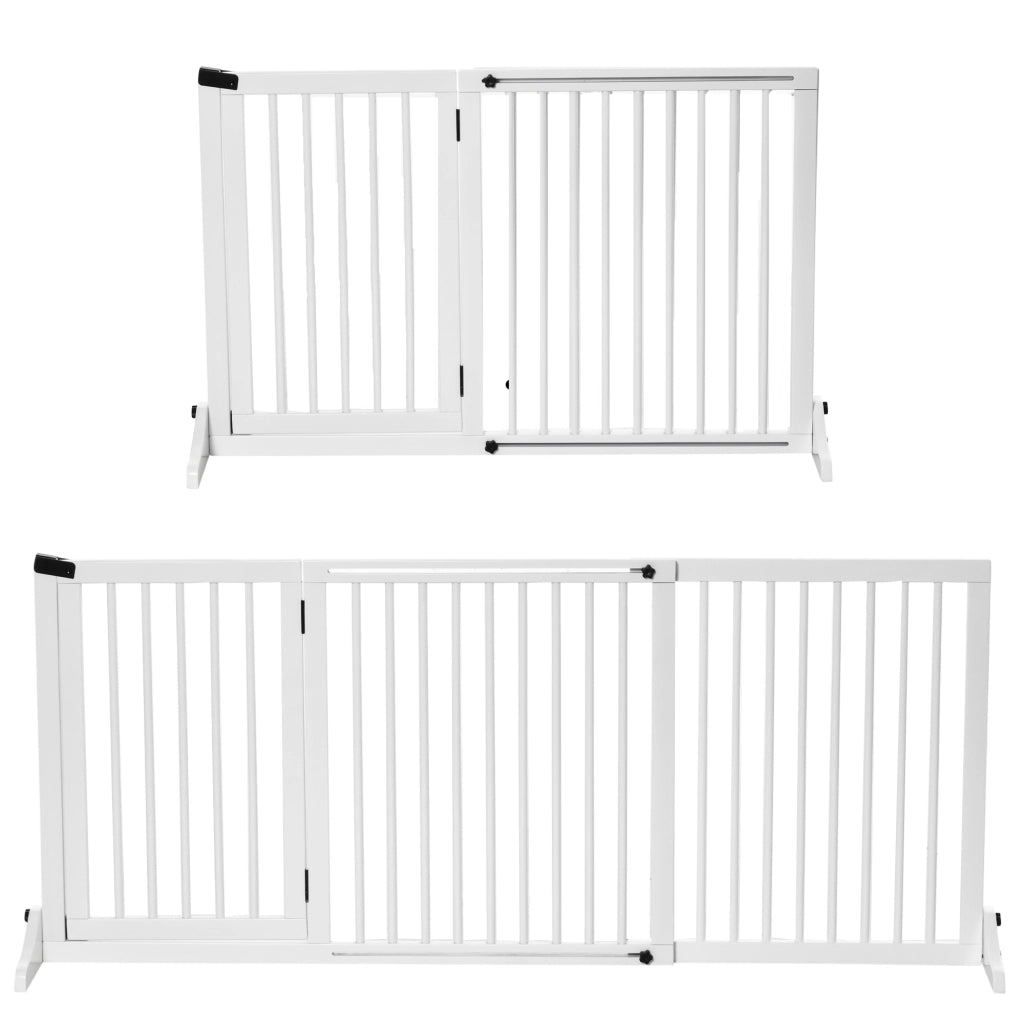 Cancelletto di Sicurezza Regolabile ¨C Xylo ¨C Legno Bianco 113-166x71cm