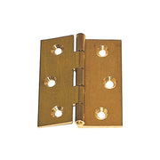 Cerniere fresate a mezzo collo ottone - 60 x 50 mm. - 2 pz.