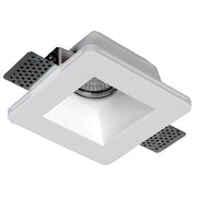 INCASSO GESSO GU10 12X12XH5.5CM DA SOFFITTO