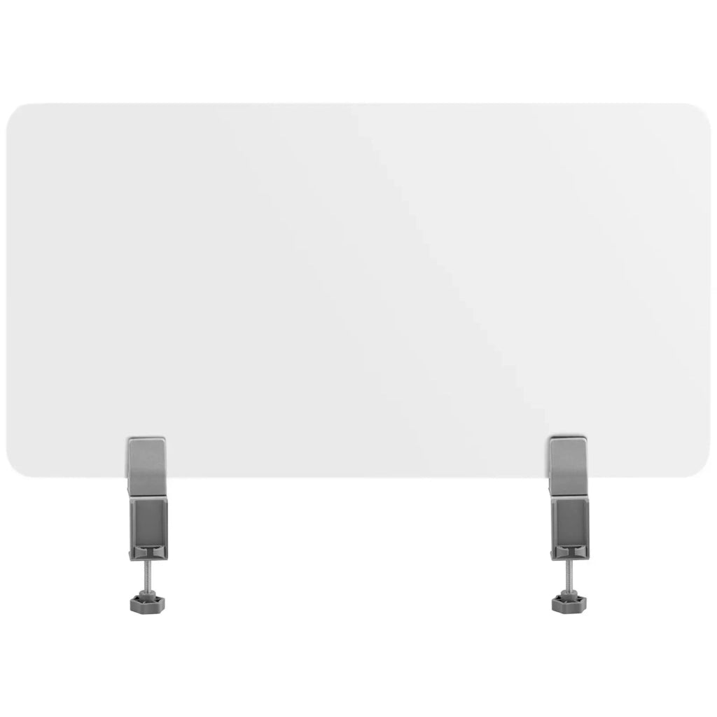 Set di 3 divisori per scrivania in 2 misure: 1500 x 400 mm e 750 x 400 mm bianco 14_0009968