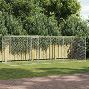 Gabbia per cani Argento 600 x 200 x 200 cm Acciaio zincato