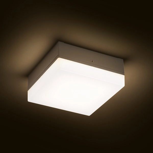 Plafoniera SPECTACLE applique grigio argento 230V LED 5W IP54  3000K