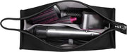 Valigetta per Dyson Airwrap - Custodia per viaggio - Borsa di trasporto, Borsa di trasporto, Faccia da asciugatore, Asciugacapelli, Set di pettini e stili, Kit di stili e pettini - Accessori e borse da viaggio per donne - Pelle finta - Nero