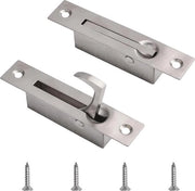 Inserimento maniglia porta 2 pezzi 304 acciaio inossidabile tasca maniglia porta - hardware porta tasca - maniglia porta bordo - per cassetto (100 x 20 mm) - robusto e duraturo