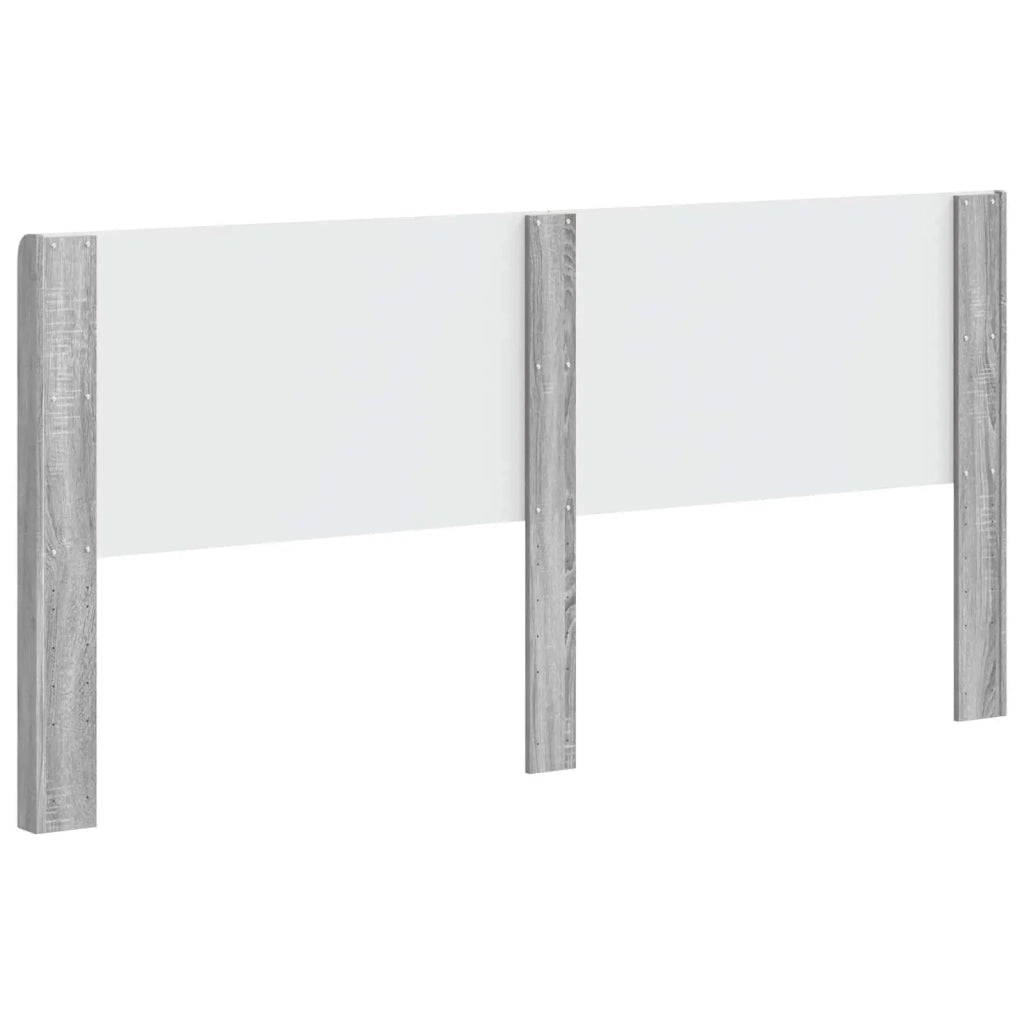 Testiera Letto Sonoma grigio Legno ingegnerizzato