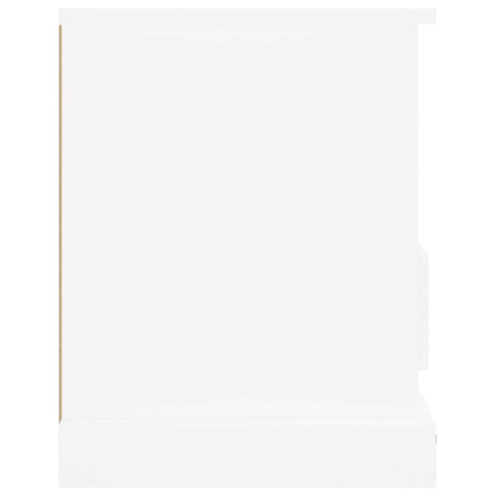 Mobile Porta TV Bianco 93x35,5x45 cm in Legno Multistrato 816464