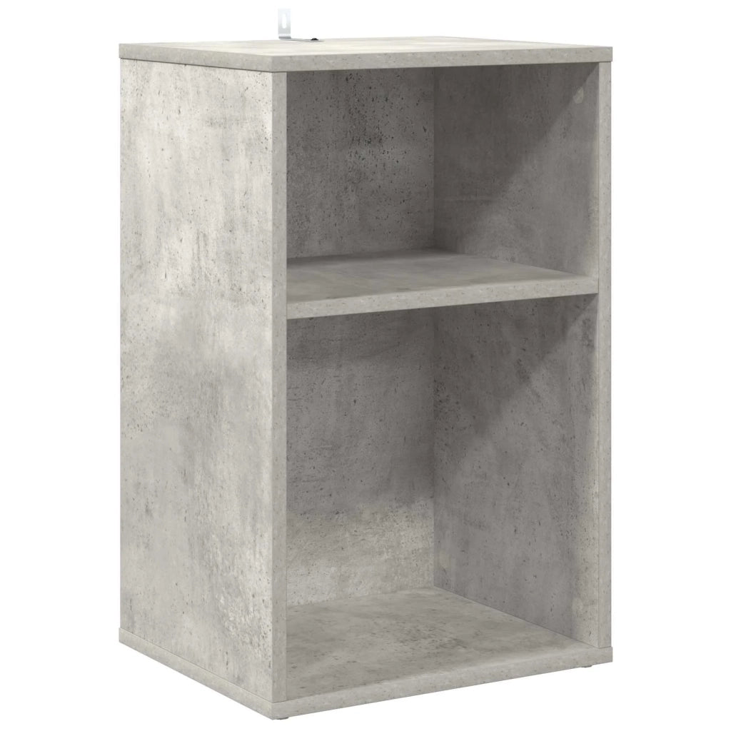 Mobile porta vinili Grigio Cemento 38 x 33 x 61 cm 8012861