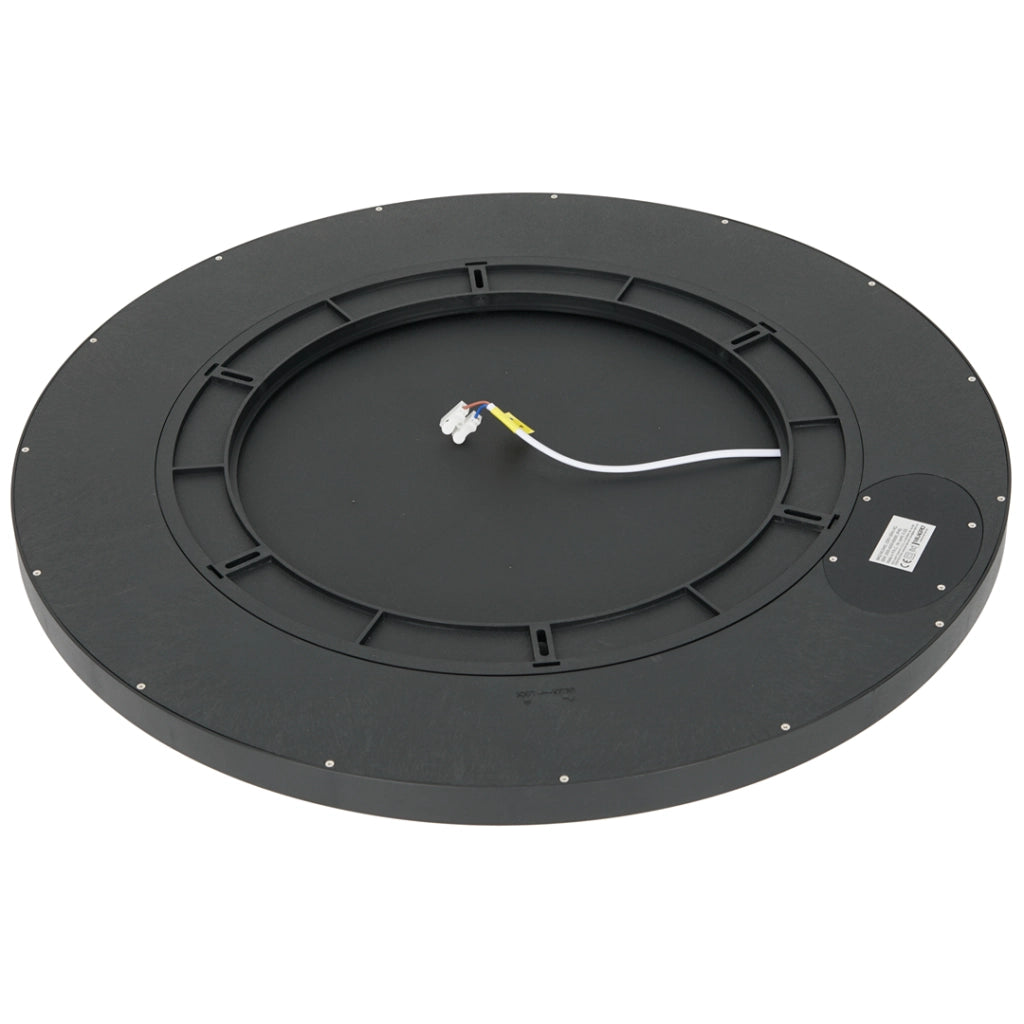 Plafoniera LED Milagro MAQ 50W 60x60 3CCT nera ultra-sottile