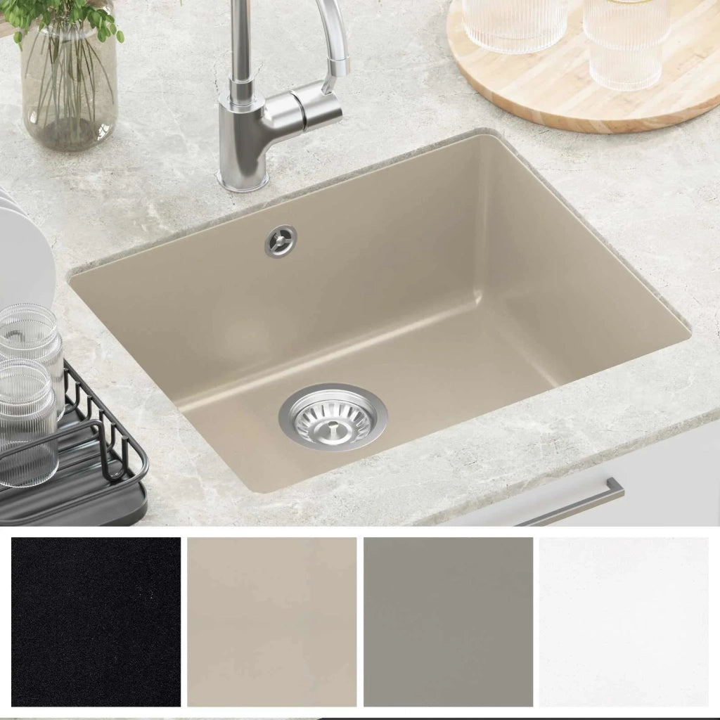 Lavello Beige 530 x 460 mm 80% Quarzo e 20% Resina 42028426