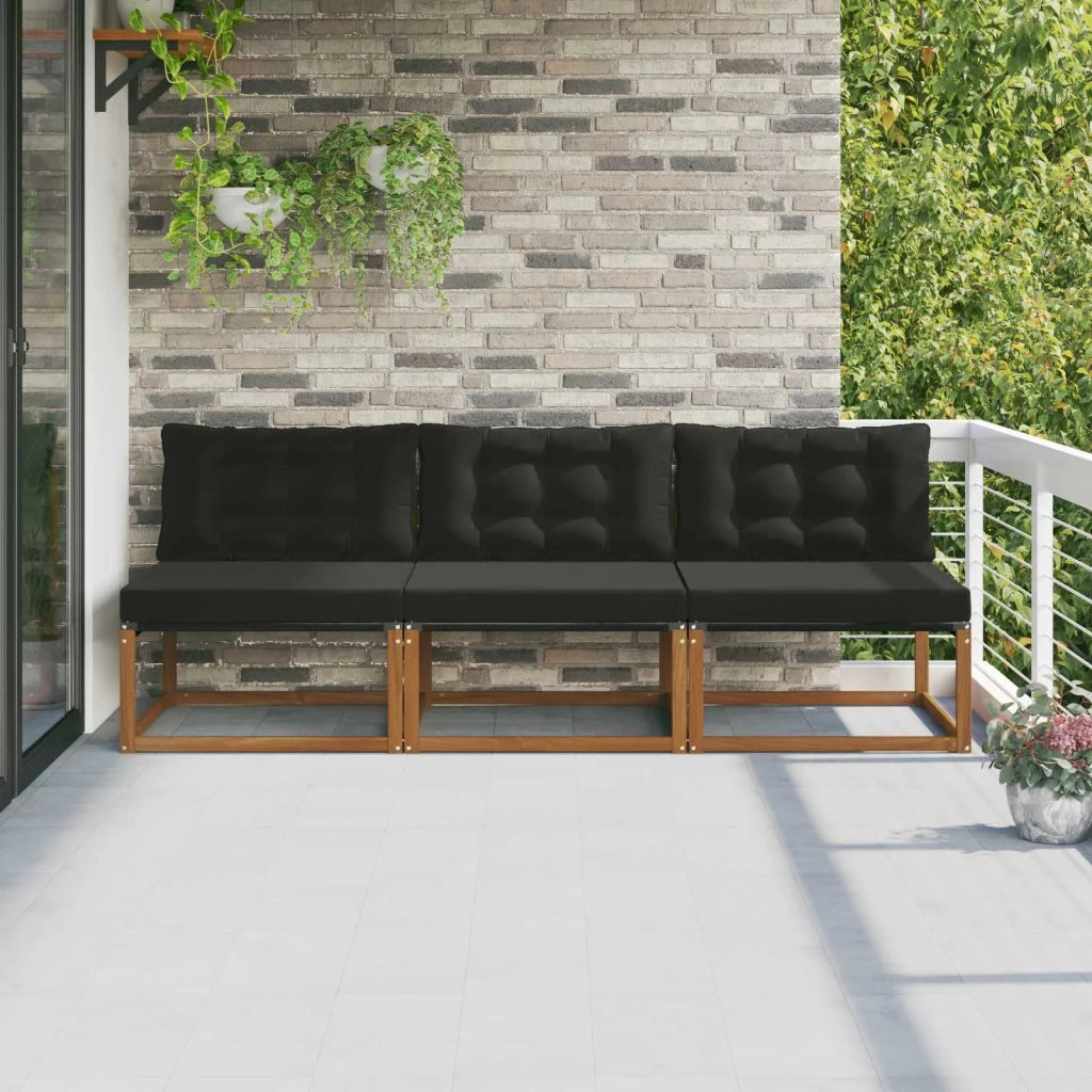 3 Pezzo Divano centrale per esterno-Divano componibile 315507