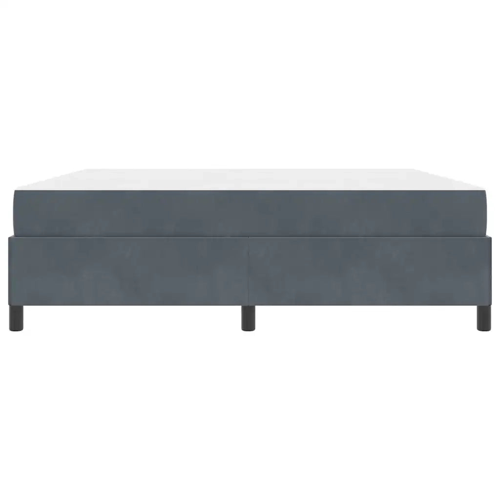 Struttura del letto Grigio scuro 180 x 200 cm Tessuto 3399079