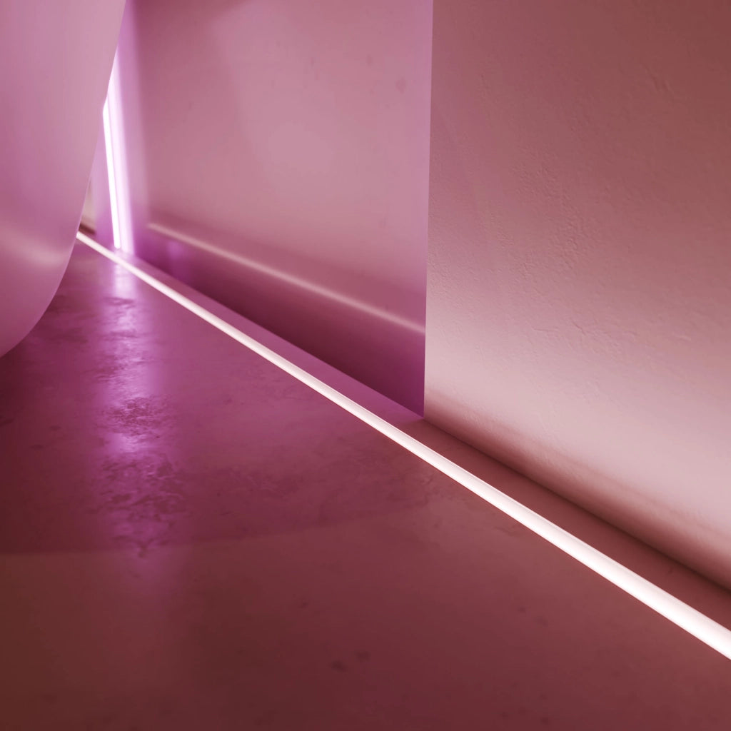 Atmos Lampada a sospensione cilindrica GU10 XL installazione doppia superficie o incasso finitura bianco opaco design moderno ed elegante