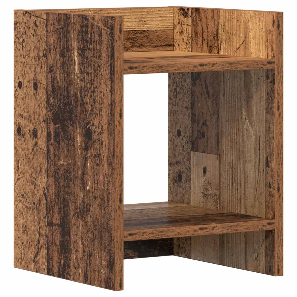 Supporto per piante 2 pcs Legno vecchio 30 x 30 x 40 cm