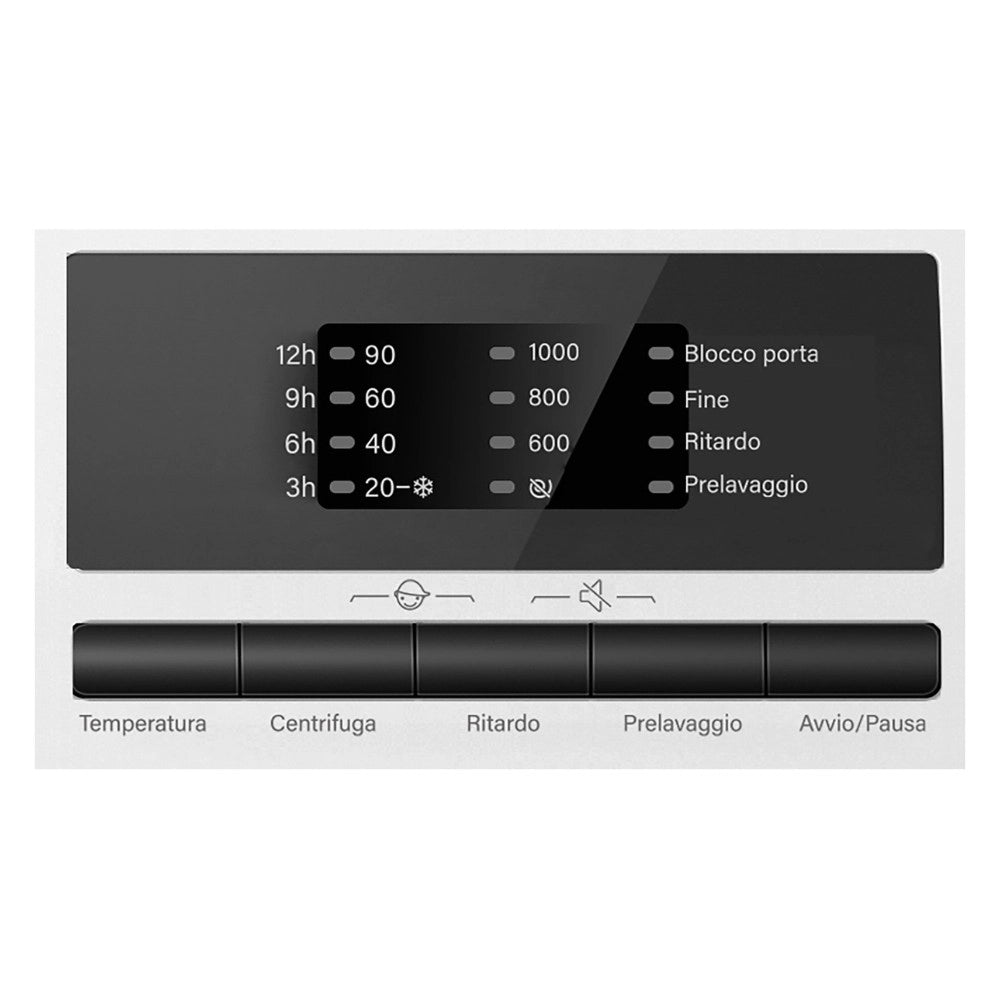Lavatrice slim Daya DHW610ISVA 6 kg 1000 giri inverter vapore bianca classe A