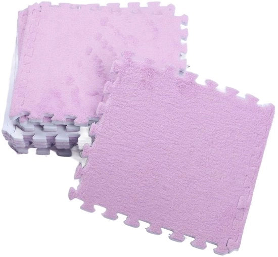 Pavimenti Antiscivolo in Gomma Spugnosa, 10 pezzi, Placche di Gomma Spugnosa, Flessibili, Facili da Installare, Sicure per i Bambini