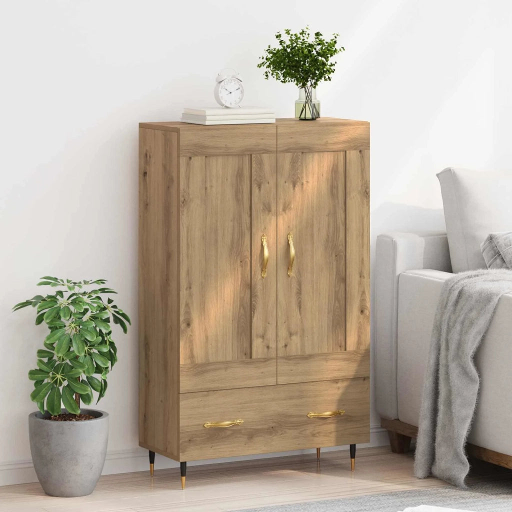 Credenza con cassetto Rovere artigianale 69,5 x 31 x 115 cm 882551