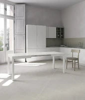 E-STYLO Tavolo allungabile moderno, perfetto per chi desidera ottimizzare gli spazi senza rinunciare a stile e funzionalità, 80cm X 130/210cm H. 76cm