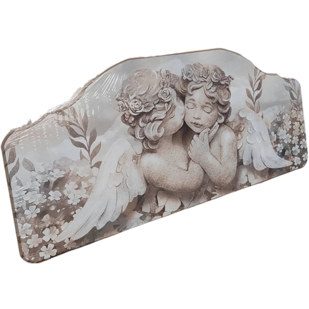 Quadro angels in flowers mix 43x93