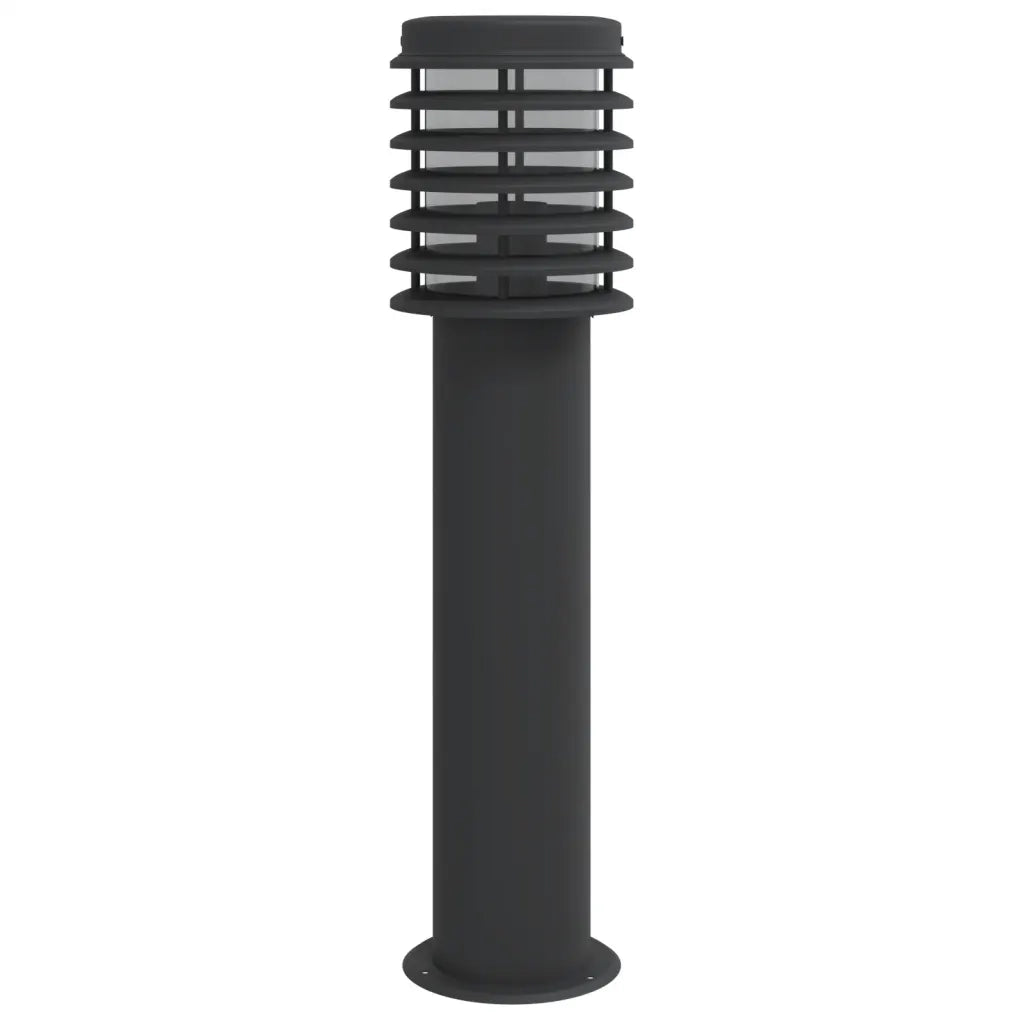 Lampada da Terra per Esterni Nera 60 cm in Acciaio Inox CFW9132462
