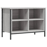 Scarpiera mobiletto portascarpe mobile per ingresso/corridoio/soggiorno legno Sonoma 69 x 35 x 50 cm grigio legno ingegnerizzato 02_0022087