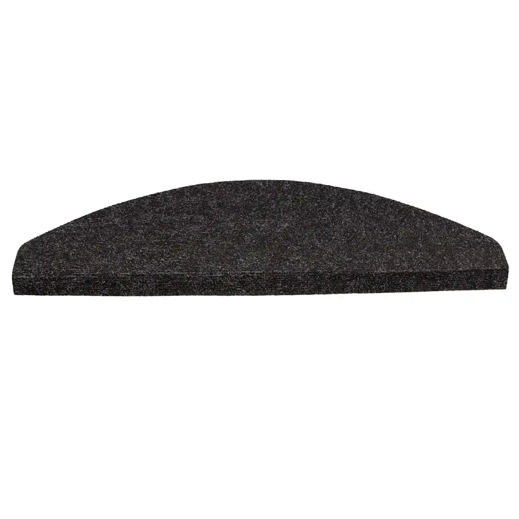 Tappetini Autoadesivi per Scale 30 pz Antracite 65x22,5x3,5 cm
