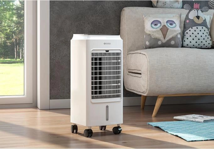 Olimpia Splendid Peler 4D raffrescatore a torre con telecomando pannello touchscreen capacita 4 litri timer 8 ore