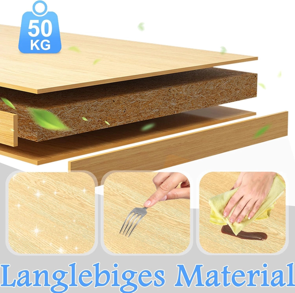 Carrello da cucina bianco con ruote e piano di lavoro, carrello da cucina, isola in legno, con portasciugamani e portaspezie, mobile da cucina, carrello da cucina, 115 x 90 x 36 cm