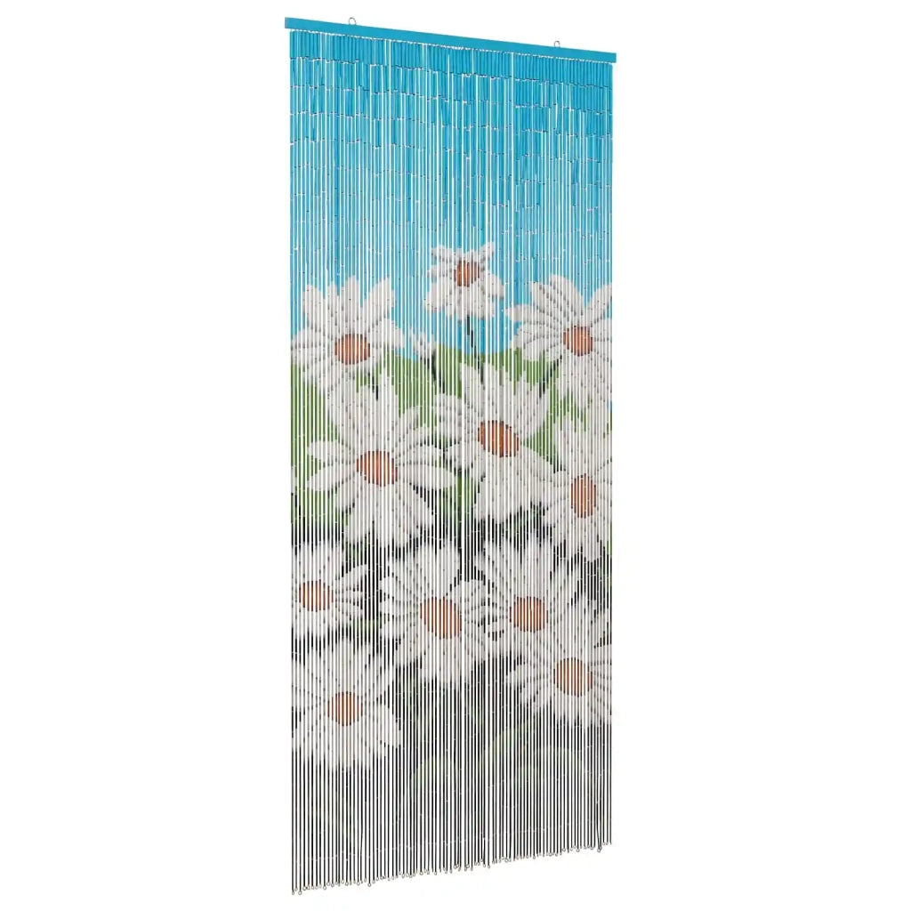 Tenda per Porta Antinsetti multicolore 200 x 90 cm Bambù