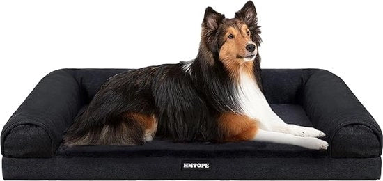 Letto per cani - Cuscino per cani ortopedico con alta protezione soffice e lavabile 106 cm
