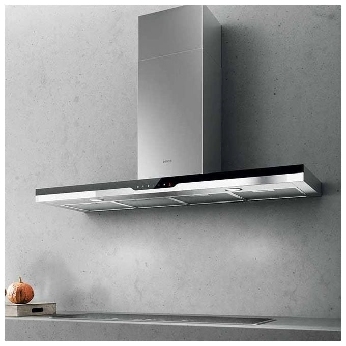 Elica Top Sense IXBL-A-60 Cappa aspirante a isola, Nero, Acciaio inossidabile Classe A