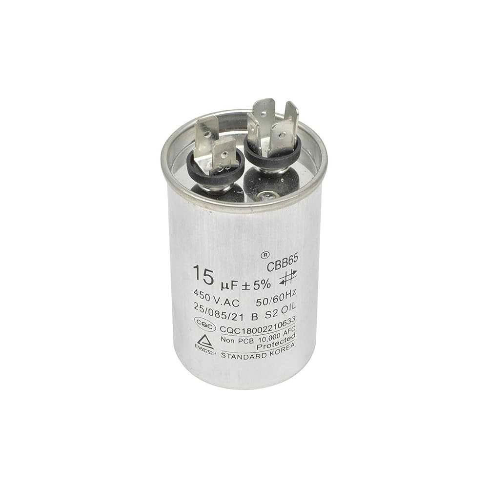 CONDENSATORE 15MF METALLO 15UF 65MM PER ASCIUGATRICI UNIVERSALE - UNIVERSALE