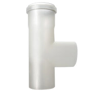 RACCORDO MONO-PARETE A TEE IN PPs  LINEA CONDENSAZIONE- Diam. 80- STABI- pezzi 1