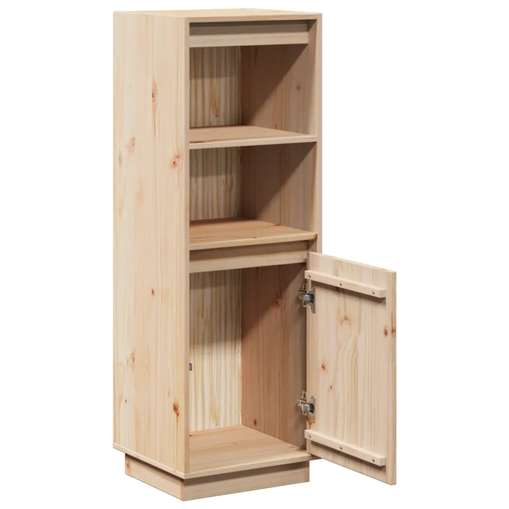 Credenza-Buffet-Armadio da cucina 37x34x110 cm in Legno Massello di Pino