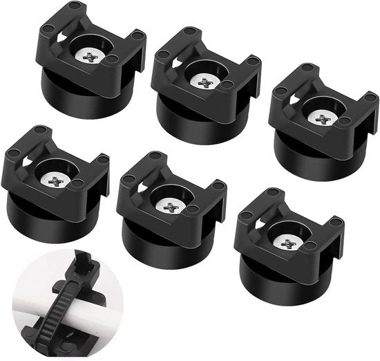 Cablettes magnetiche con adesivo per auto, ufficio e casa