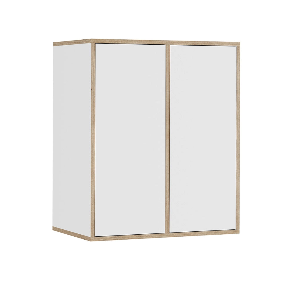 Vicco Libreria da parete Bianco 63 x 75 cm con 2 porte