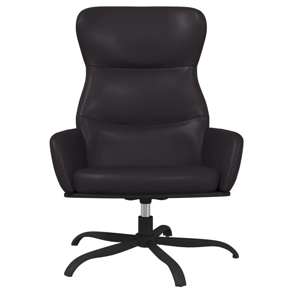 Poltrona Reclinabile Nera in Similpelle cod mxl 32713