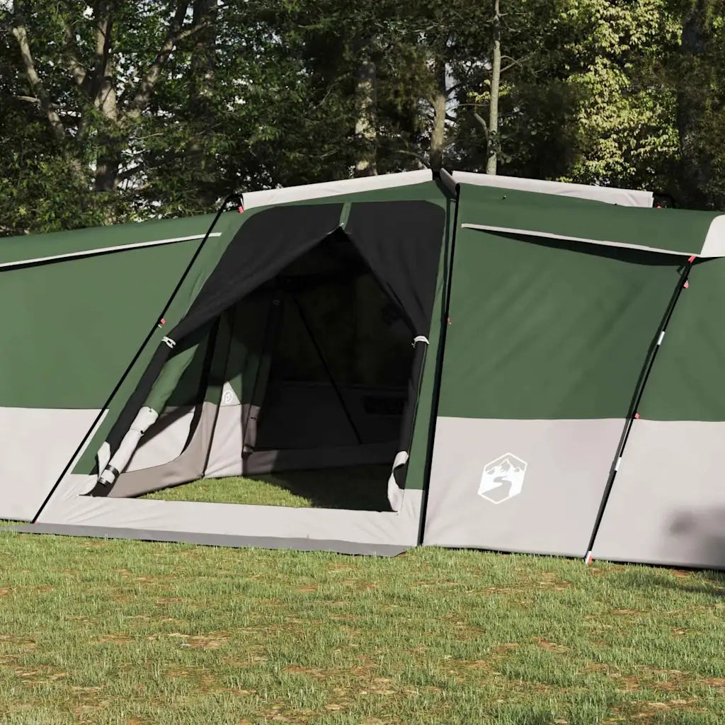 Tenda Familiare con tetto Verde 833 x 585 x 216 cm taffetà 42001151