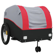 Rimorchio per trasporto biciclette 45 kg ferro rosso 02_0044186