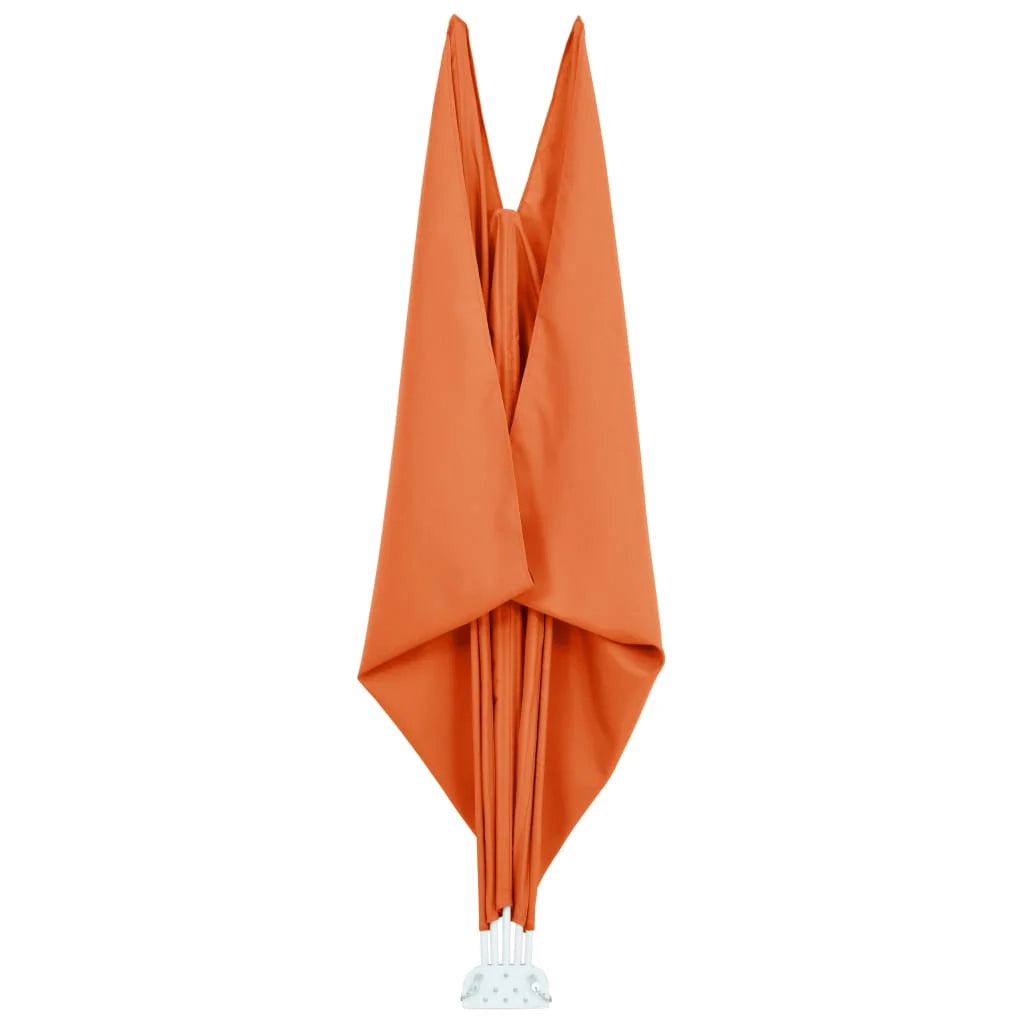 Tenda da sole laterale retrattile/schermo privacy per patio giardino terrazza balcone 240 x 160 cm arancione 02_0007078