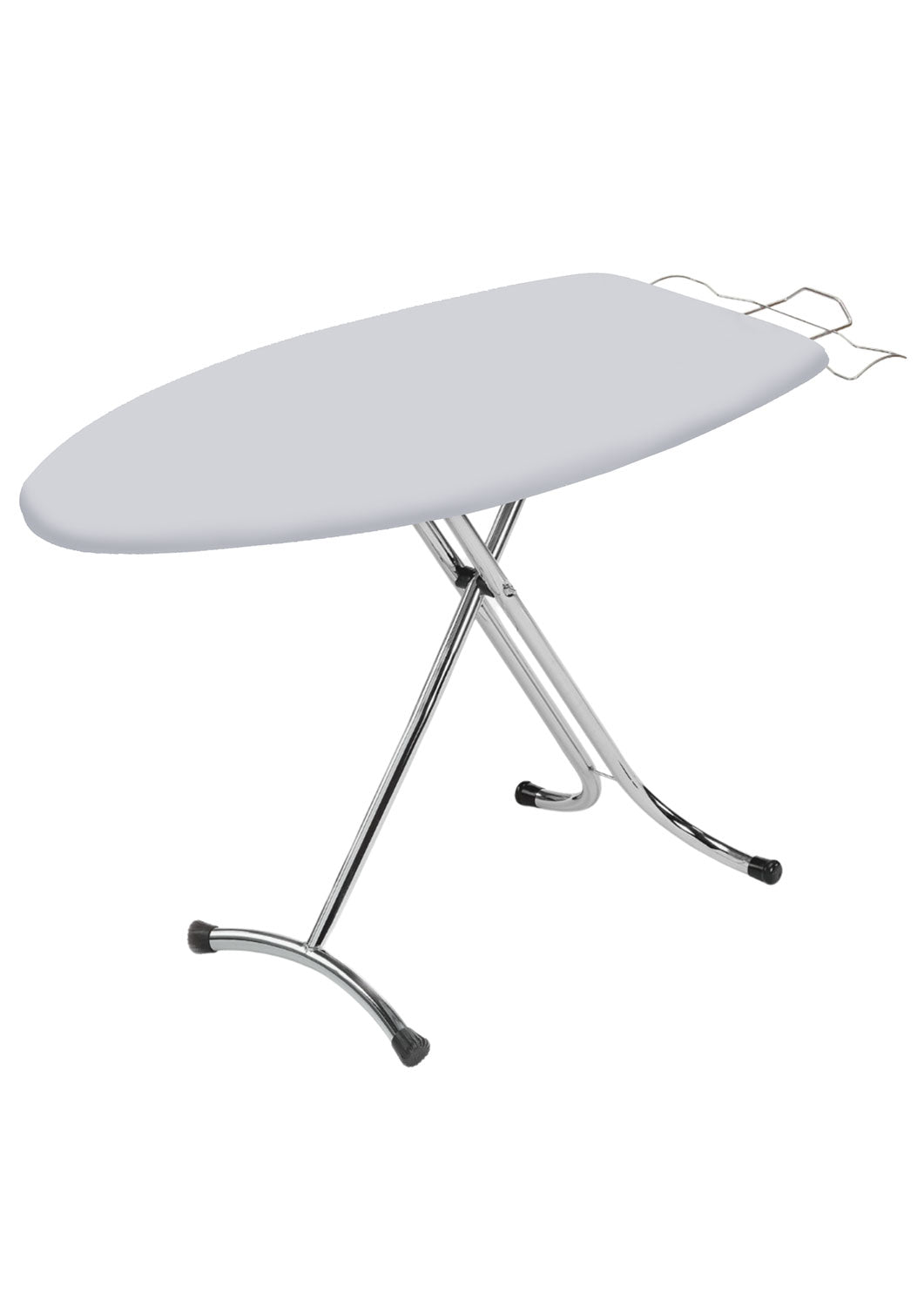 Asse da Stiro Rugby Plus 125x46 cm Salvaspazio Ampia Area Gambe Triple in Acciaio