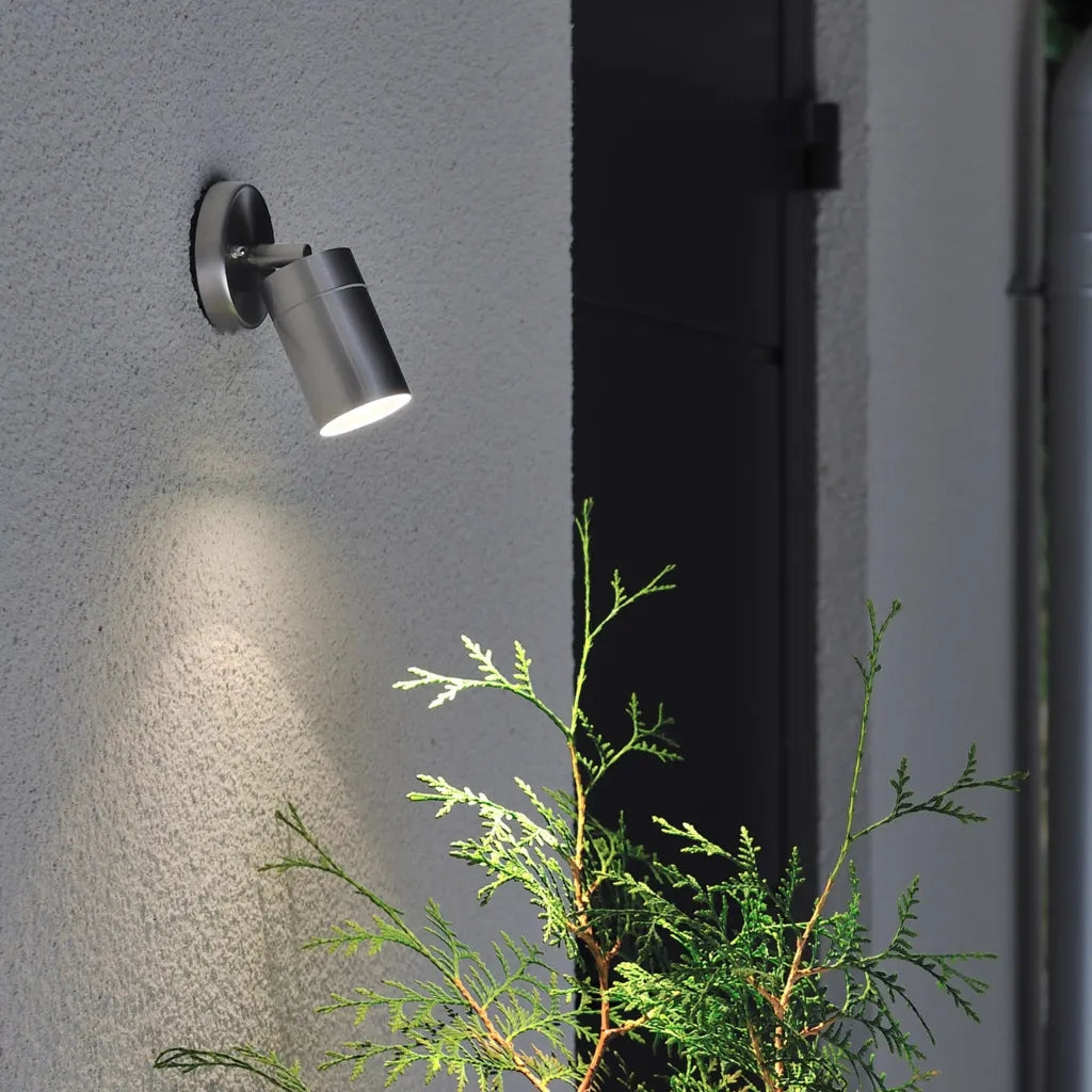 KONSTSMIDE Lampada da Parete Modena Regolabile 1x7 W Acciaio Inox 434038