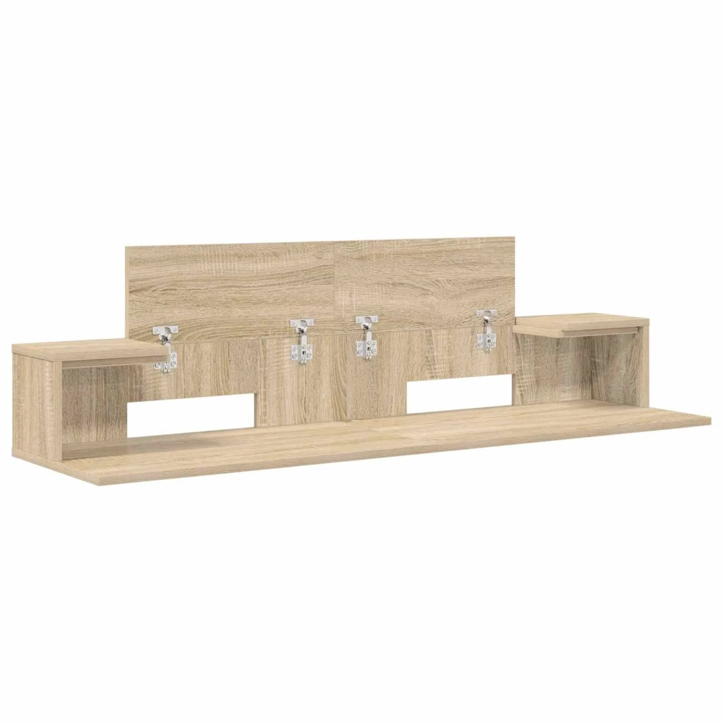 Scrivania studio Rovere Sonoma 130 x 36 x 19,5 cm 8006702