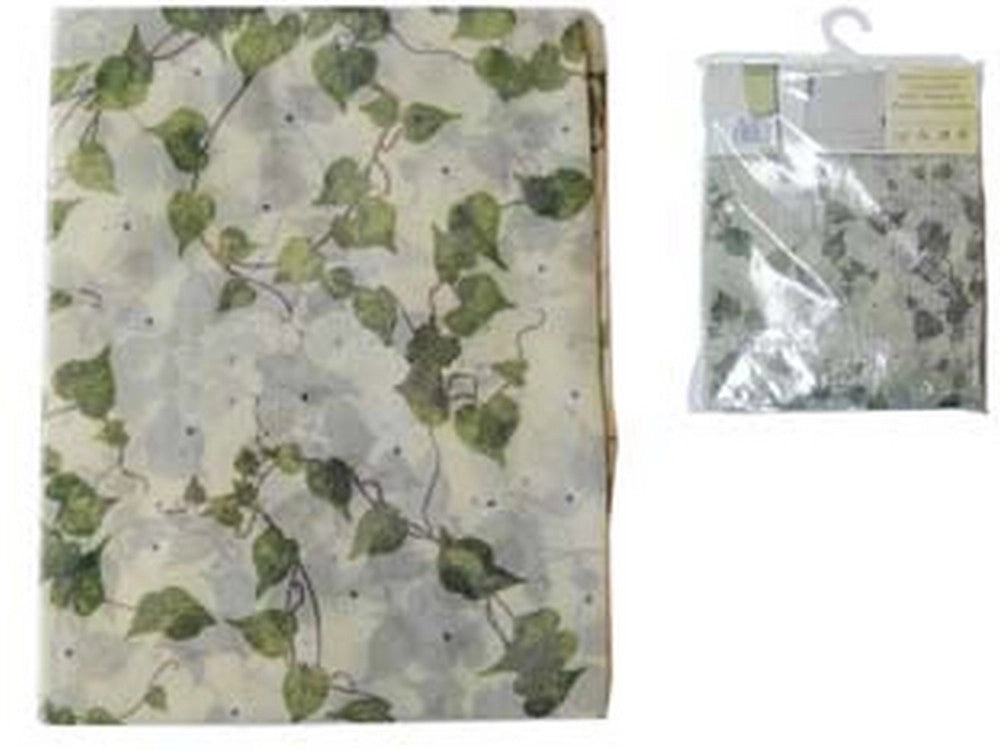 1pz tenda zanzariera disegno edera cm.140x250h. verde  - beige con disegno verd cod:ferx.fer447669