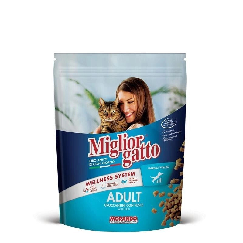 MIGLIOR GATTO CROCCANTINI GATTO 400 GR ADULT PESCE
