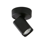 Italux Senova lampada parete/soffitto nera GU10 dimmer