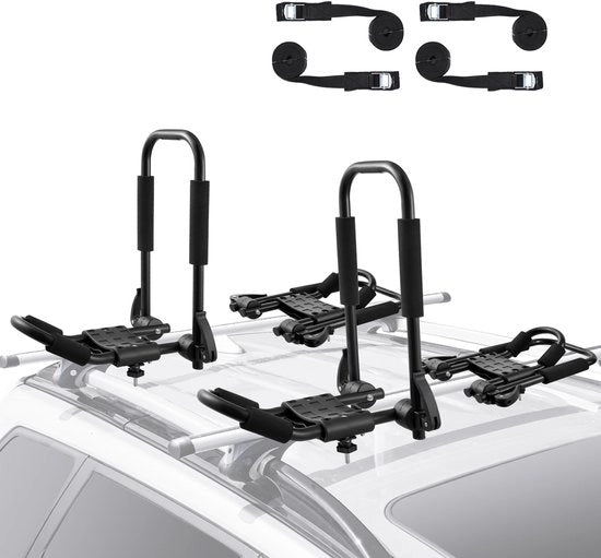 Set di Traino per Kayak, 2 Pari di Ganci a H - Montaggio Facile - Adatto per Kayak, SUP o Paddleboard - Portata di Carico fino a 2 Kayak