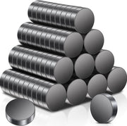 Magnetismo 100 pezzi - Magnetici forti in ferro - Magnetici antiscivolo - Magnetici per lavagna magnetica - Magnetici per frigorifero - Resistenti alla corrosione